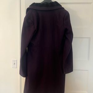 Jessica Simpson peacoat with black fur. Only worn a couple of times. Size Small.